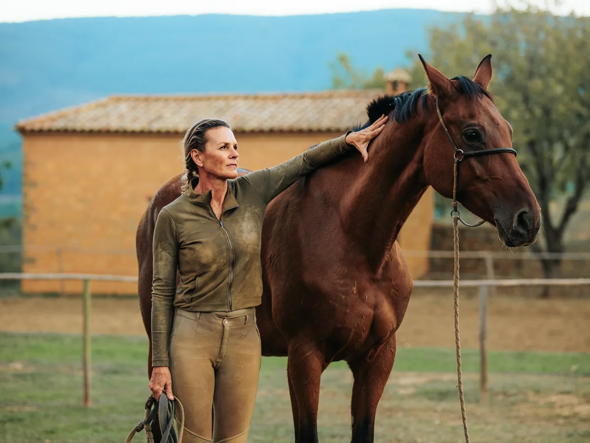 Cours d'équitation à Roussas, Drôme