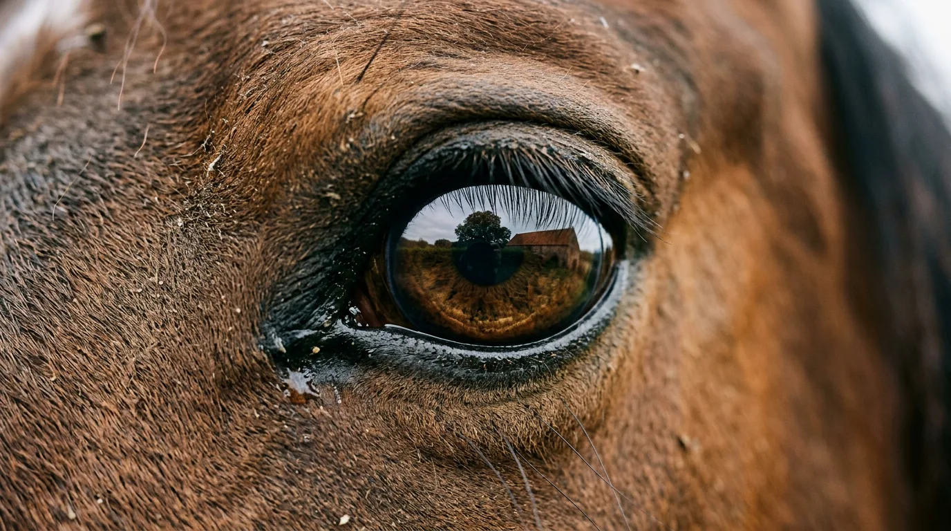 Un regard de cheval, Centre équestre Lagdy, Roussas