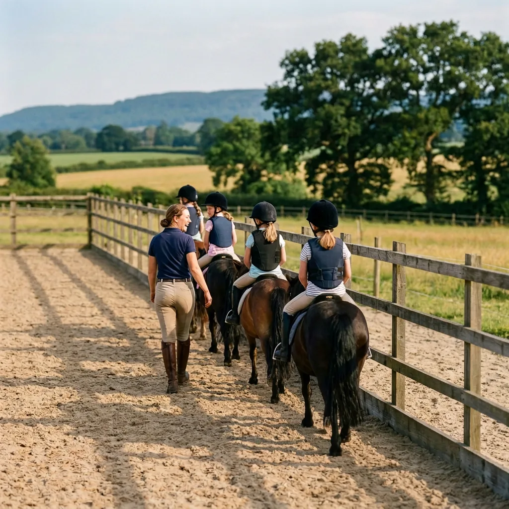 Cours de poney à Roussas, Drôme
